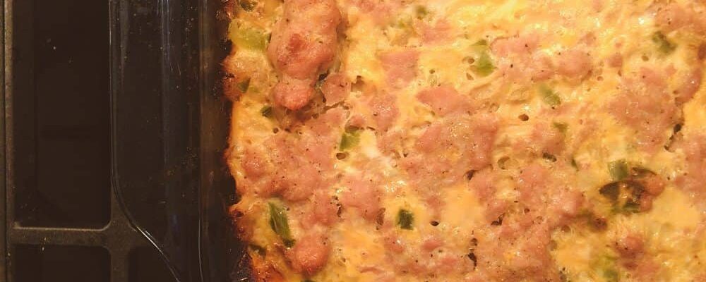 CARE Recipe: Tater Tot Hash Egg Bake with Sausage | How to Balance Tater Tots Part 3